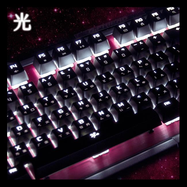 B.FRIEND MK5 有線背光機械鍵盤-黑