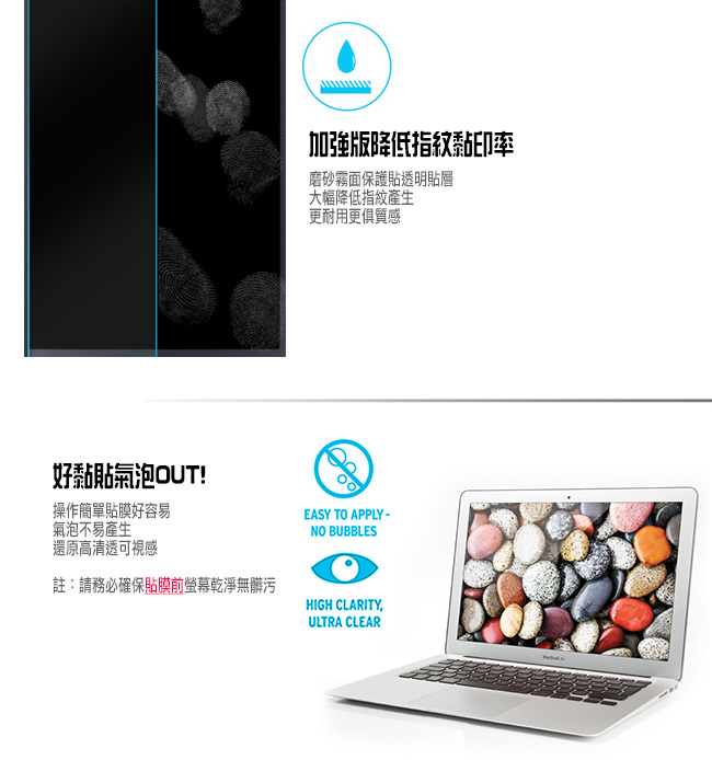 MacBook Air 13吋 霧面高透光學多層膜高硬度5H螢幕保護貼