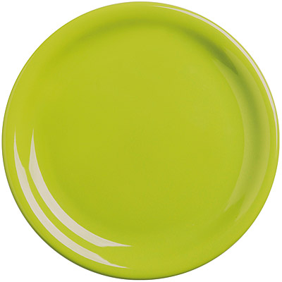 EXCELSA Fashion陶製淺餐盤(綠19.5cm)