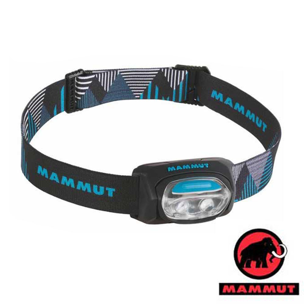 【瑞士 MAMMUT 長毛象】新 T-BASE Headlamp 輕量化頭燈_黑