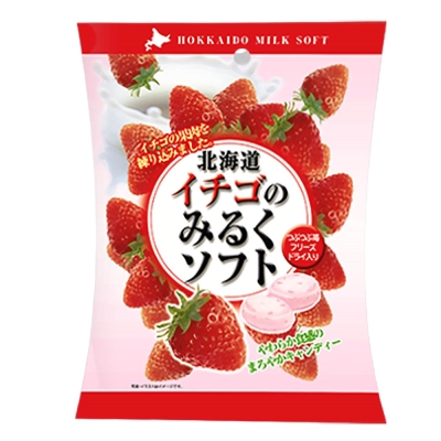(活動)立夢 北海道草莓超軟牛奶糖(300g)