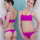 丁字褲 撞色條紋低腰內褲S-XL(紫) Naya Nina product thumbnail 1