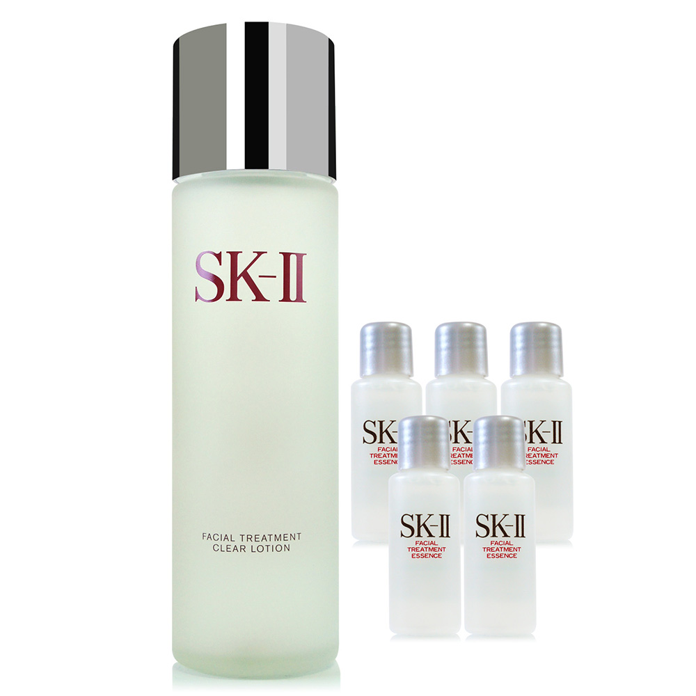 SK-II 亮采化妝水160ml贈青春露10ml*5