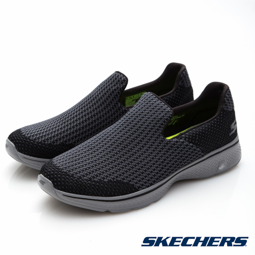 SKECHERS (男) 健走系列 GO Walk 4 - 54175BKGY