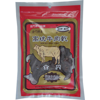 《高坑》牛肉乾-原味牛肉乾-隨身包(110g/包)