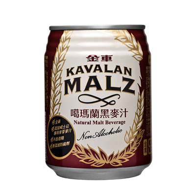金車噶瑪蘭黑麥汁 - 易開罐 (230ml X 24入)