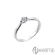 MANSTYLE 愛和承諾 0.10ct 鑽石戒指 product thumbnail 1