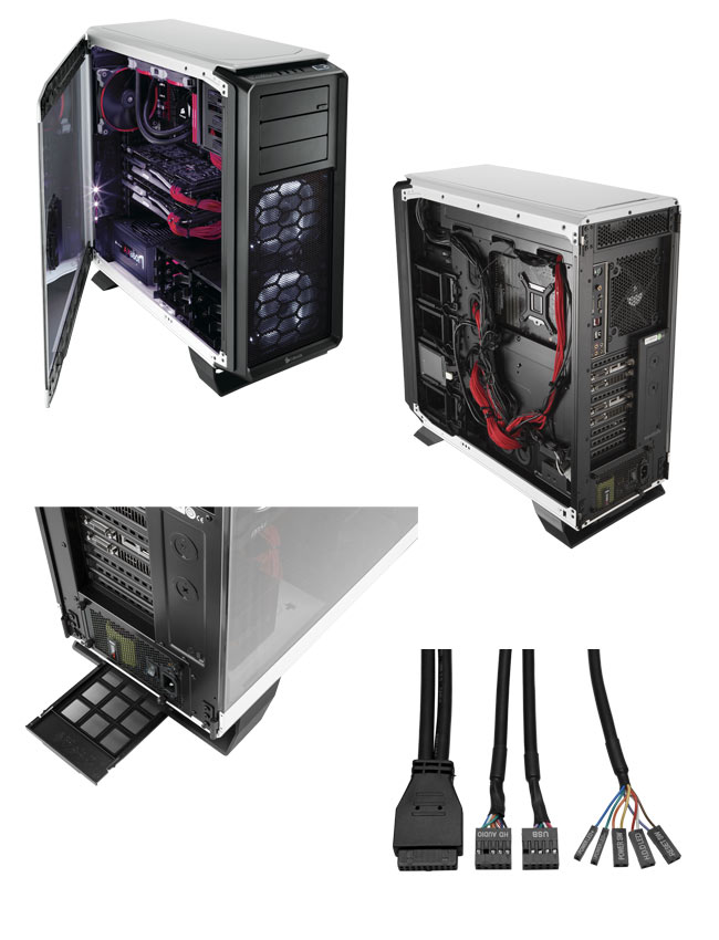 CORSAIR海盜船Obsidian系列760T電腦機殼-白