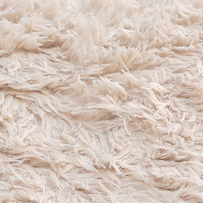 【Ambience】進口Bonnie類兔絨長毛毯(床邊/走道毯)-杏色50x150cm