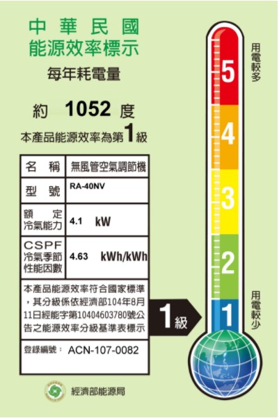 HITACHI日立變頻窗型雙吹式冷氣RA-40NV