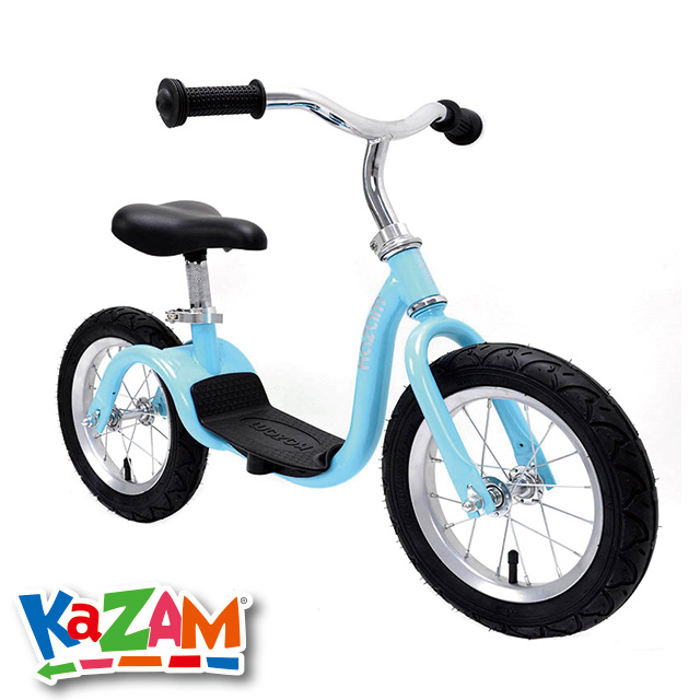 【 美國 KAZAM 】 兒童平衡 學習最佳幫手 平衡滑步車- 淺藍