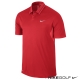 Nike Golf 老虎伍茲系列快速排汗條紋領針織衫-活力紅 product thumbnail 1