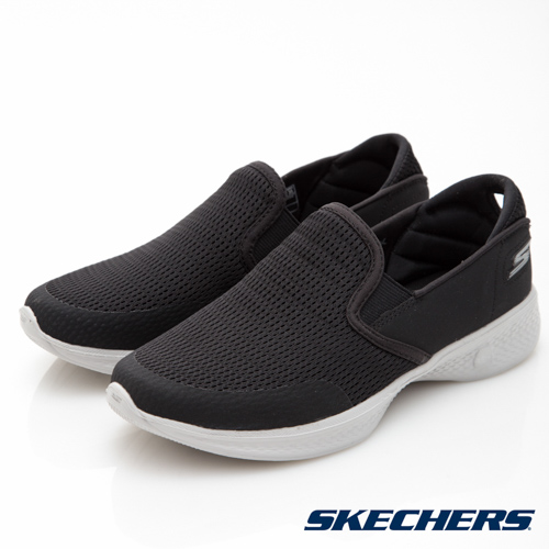 SKECHERS (女) 健走系列GO WALK 4 - 14927BKGY