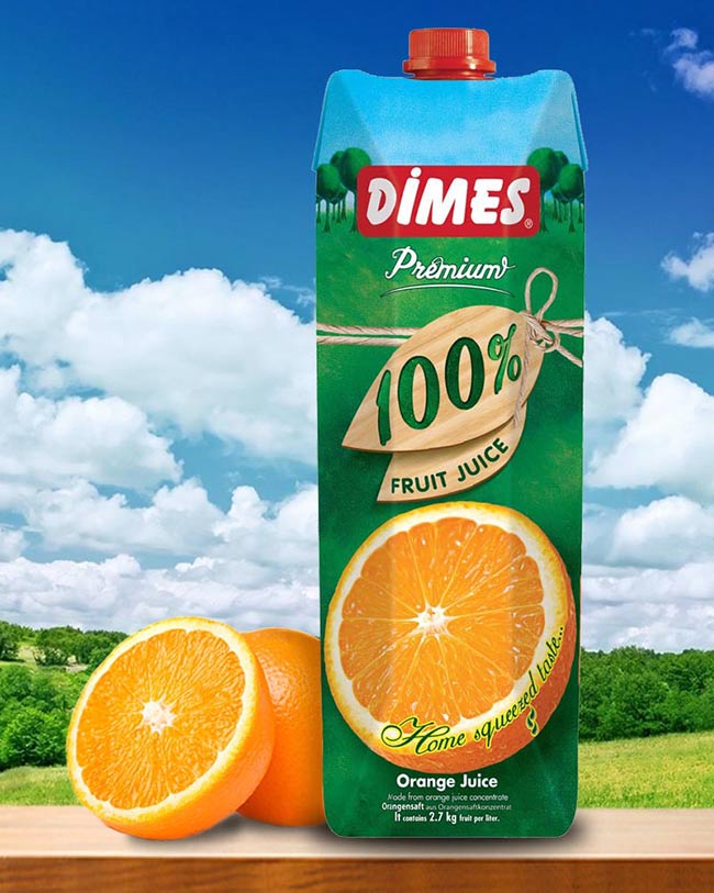 Dimes地美 100%柳橙汁(1000ml)