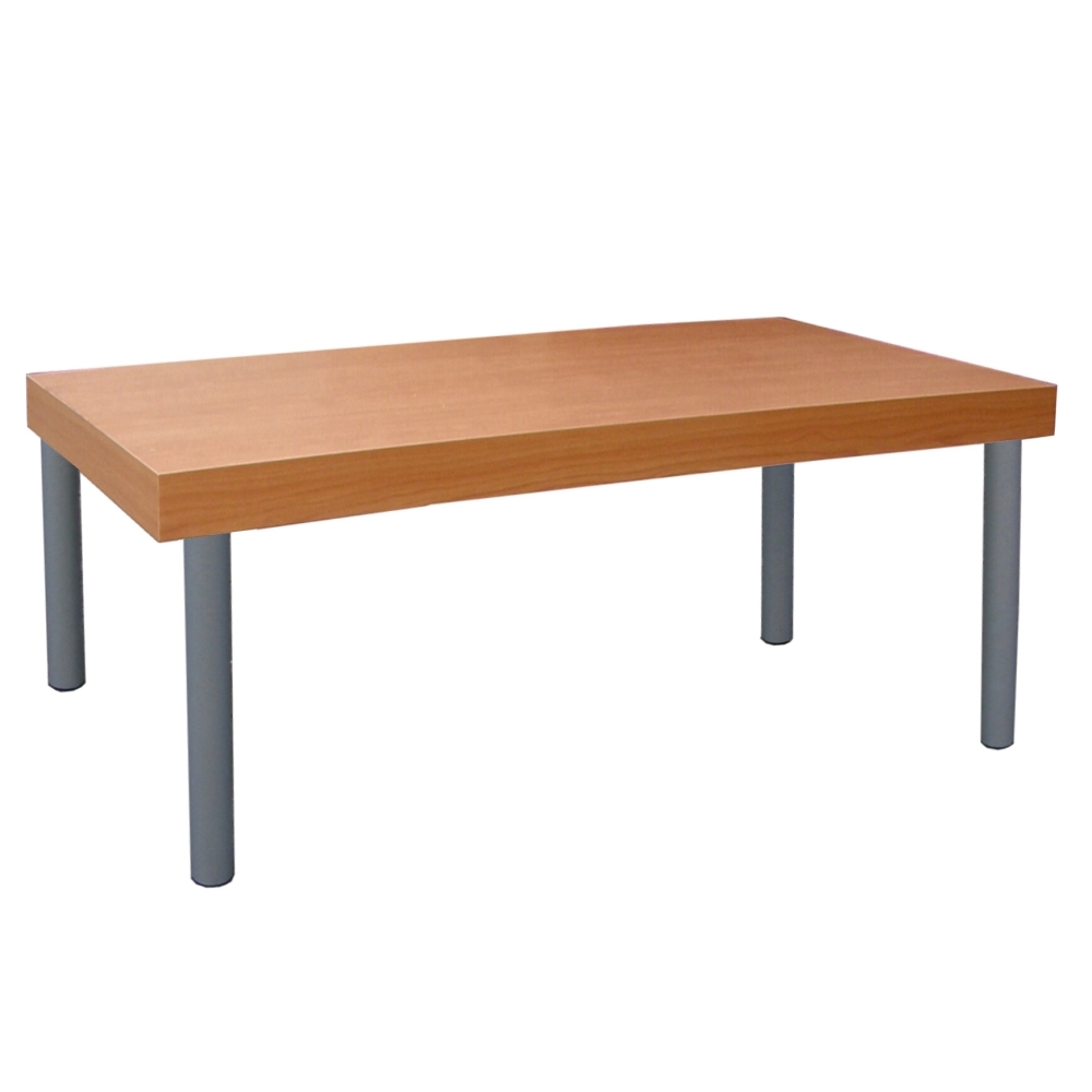 【KIC】厚型桌面(4.4公分厚度)52.5 公分(高)-餐桌(楓葉紅木色)