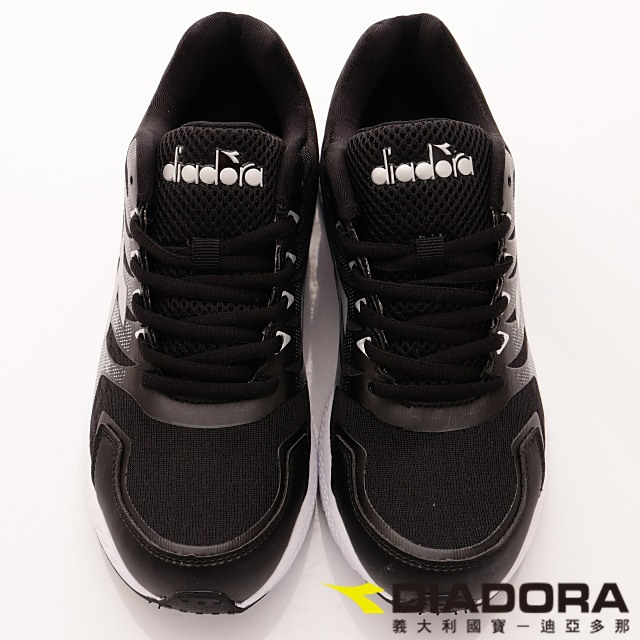 DIADORA-專業彈力跑鞋款-RSI000黑(女段)