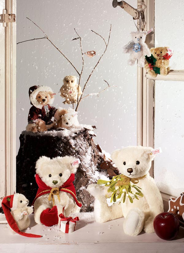 STEIFF德國金耳釦泰迪熊 -Teddy Bear Ornament(10cm)