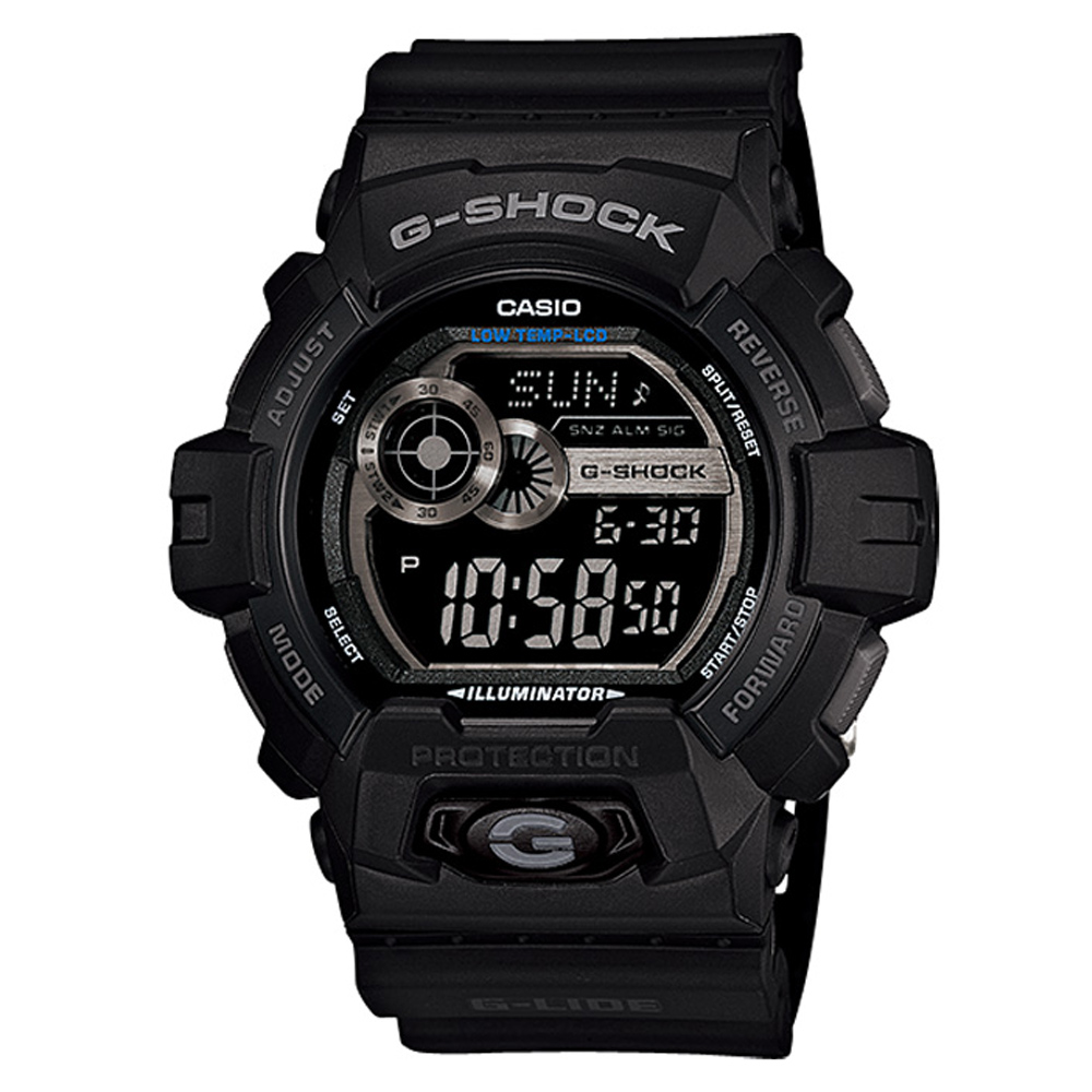 G-SHOCK 極限運動G-LIDE系列休閒錶-黑/52mm