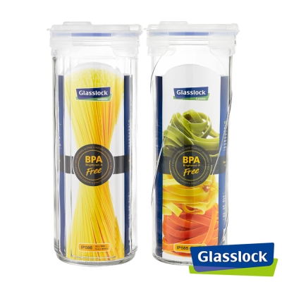 Glasslock多功能玻璃保鮮瓶2件組