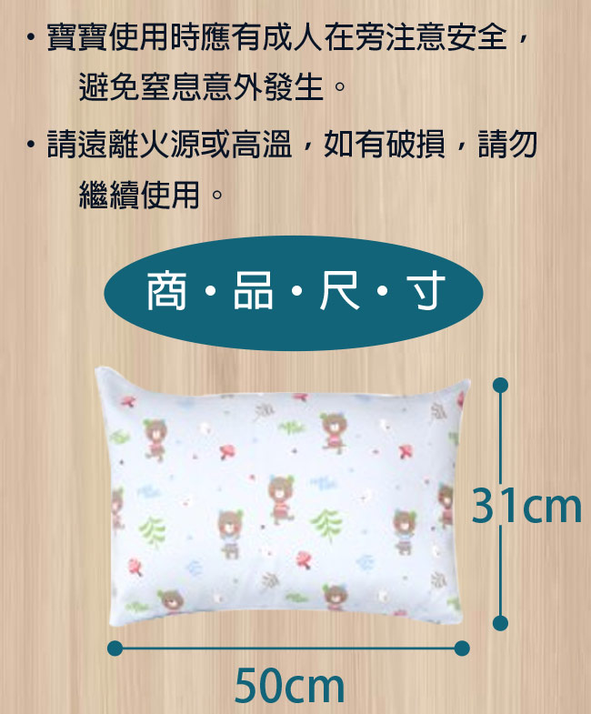 【麗嬰房】nac nac 糖果熊兩用睡袋2件組-兩用被+枕 (藍)