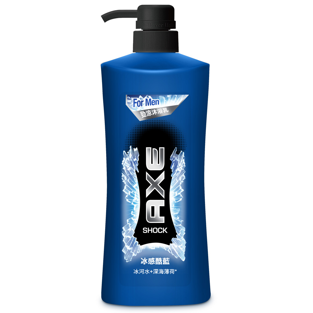 AXE 冰感酷藍勁涼-沐浴乳(600ml)