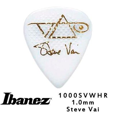 IBANEZ 1000SVWH 1.0mm 吉他彈片 白色防滑款 10片包裝