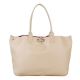 LONGCHAMP ROSEAU REVERSIBLE系列 雙面皮革肩背托特包(粉膚/紅) product thumbnail 1