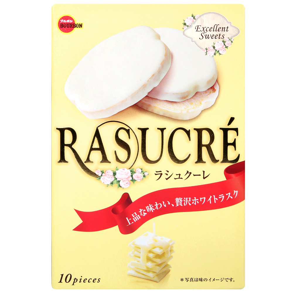 Bourbon北日本 RASUCRE白巧克力餅乾(113g)