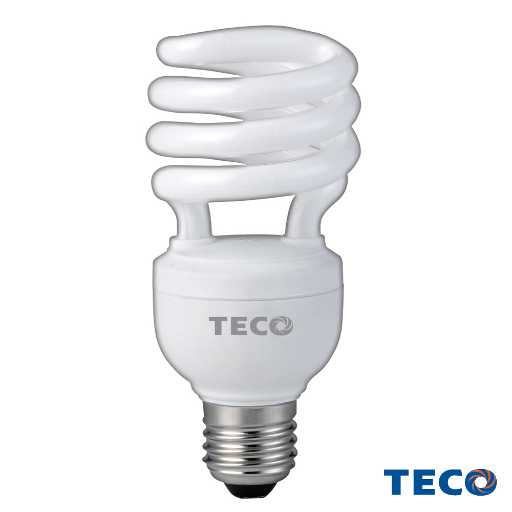 TECO 東元21W 螺旋省電燈泡-5入裝