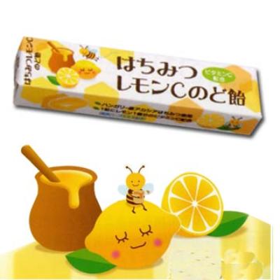 日本《甘樂》蜂蜜檸檬喉糖(43g/條)