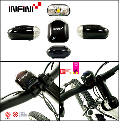 《INFINI VISON》高亮度專業自行車燈組(S + A)