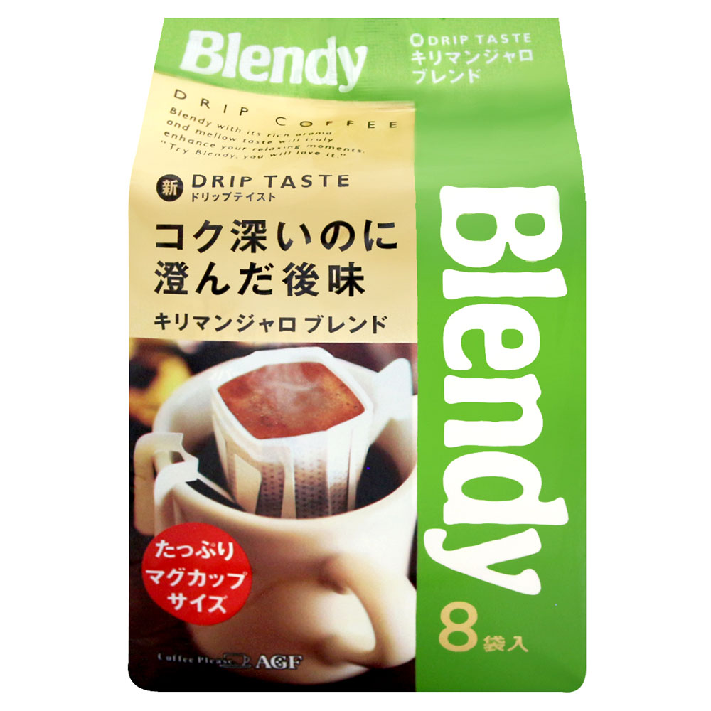 AGF Blendy焙煎士濾式咖啡-吉力馬札羅 8袋入(64g)