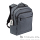 Travelon美國防盜包 RFID防割鋼網素面質感後背包 TL-43105-16 暗灰 product thumbnail 2