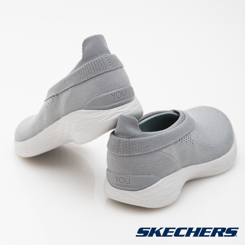 SKECHERS (女) 健走系列 YOU - 14955GRY