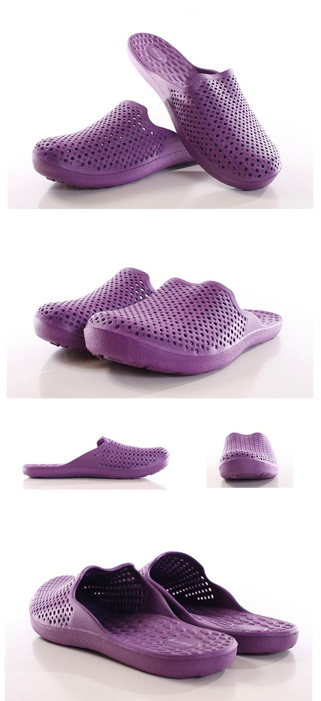 超軟Q舒適輕量拖鞋 (2雙一組) 紫 sd0063 魔法Baby