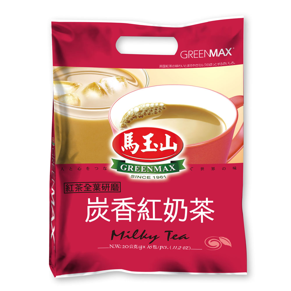 馬玉山 炭香紅奶茶(20gx16包)