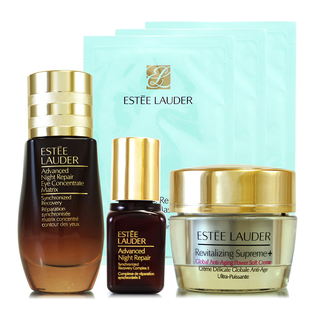 【真品平輸】ESTEE LAUDER 特潤眼部超級精華15ml贈特潤無敵眼部超值組