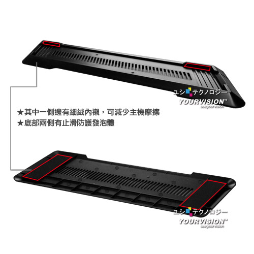 PS4 無線雙手把專用座充+PS4 主機直立架