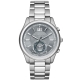 Michael Kors 爵士品味大日期計時腕錶-灰x銀/42mm product thumbnail 1