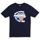 NBA-紐約尼克隊流行印花短袖上衣-深藍(男) product thumbnail 1