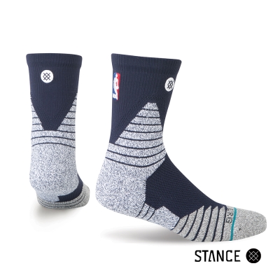 STANCE SOLID QTR-男襪-NBA賽事襪