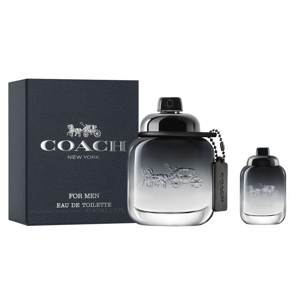 COACH時尚經典男性淡香水40ml(贈送小香乙瓶)