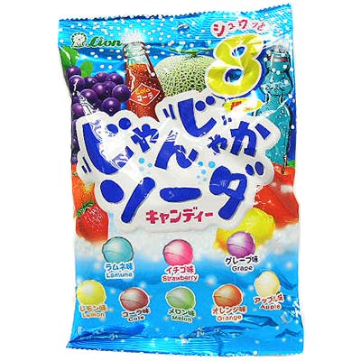 日本《8色蘇打糖》(112g)