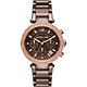 Michael Kors Parker 晶鑽三眼計時腕錶-咖啡/38mm product thumbnail 1