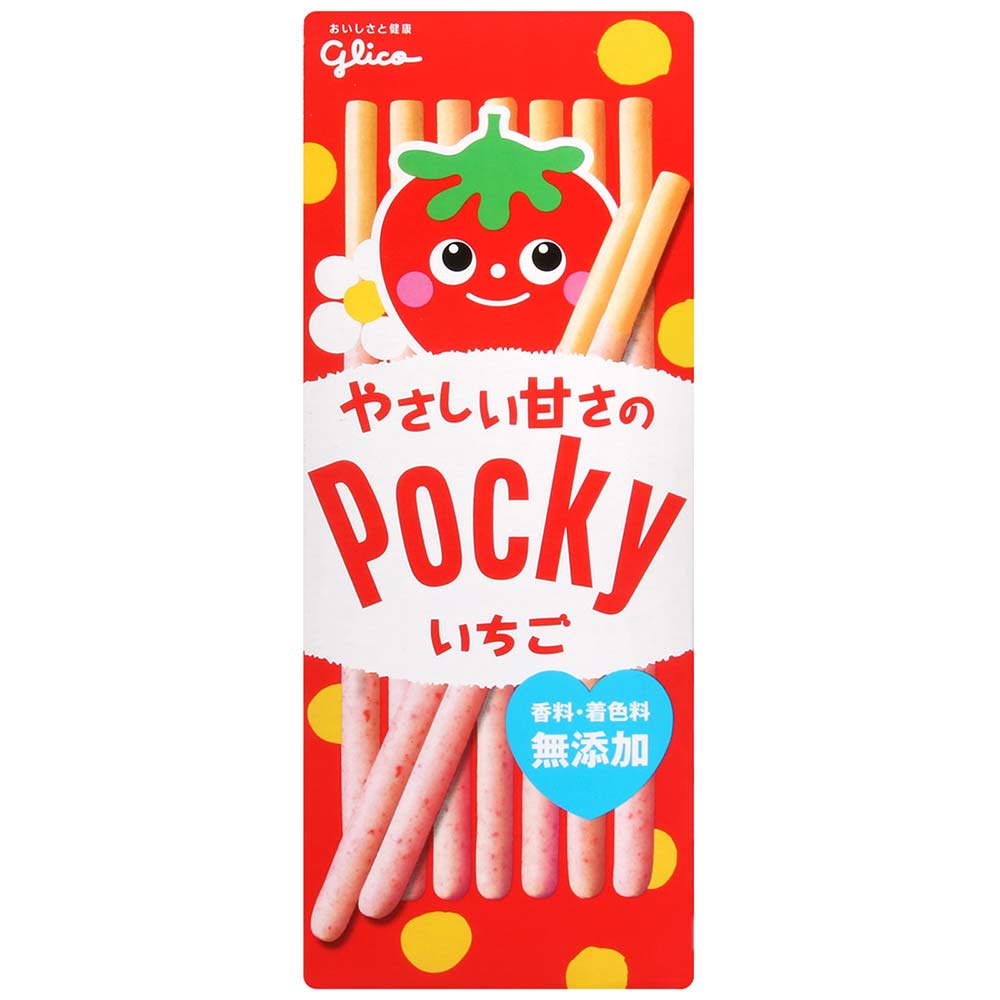 關西glico 溫和草莓巧克力棒(27g)