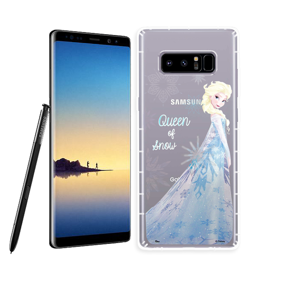 冰雪奇緣展場限定版 三星 Samsung Note8 空壓殼(艾莎)