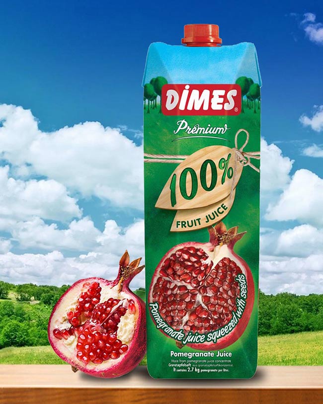 Dimes地美 100%紅石榴汁(1000ml)