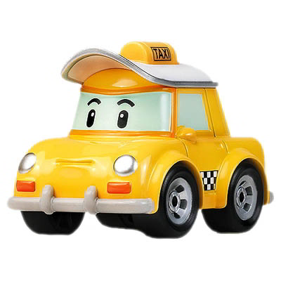 【Amuzinc酷比樂】Poli波力／83175 可愛玩具合金車-計程車阿蓋