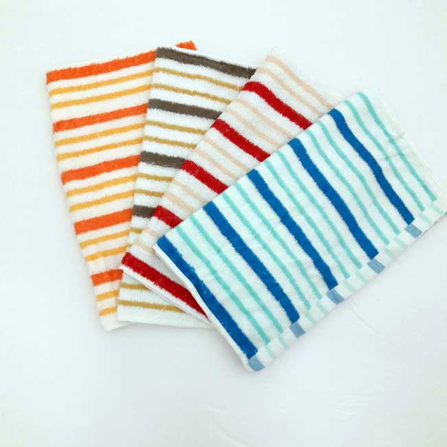 彩條緹花毛巾(超值4入組) TELITA