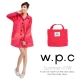 【w.p.c.】baby style。時尚雨衣/風衣(R1002)_桃紅 product thumbnail 1